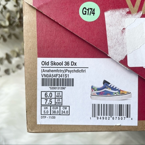 VANS OLD SKOOL 36 DX ANAHEIM FACTORY SHOE SNEAKERS - Picture 13 of 14